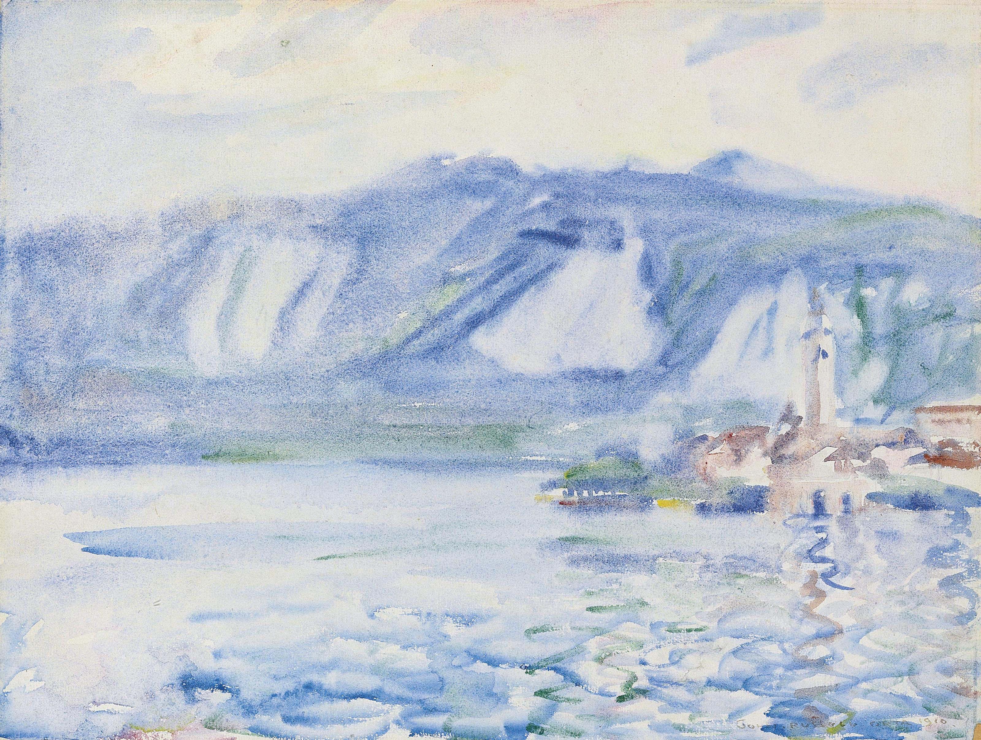 John Peter Russell - Lake Orta, Italy