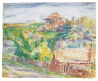 John Peter Russell - Sydney - on cliffs