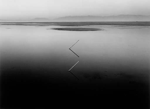 John Pfahl - Great Salt Lake Angles, Utah; and Shed with Blue Dotted Lines, Penland, North Carolina