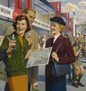 John Philip Falter - Advertisement For Coca Cola