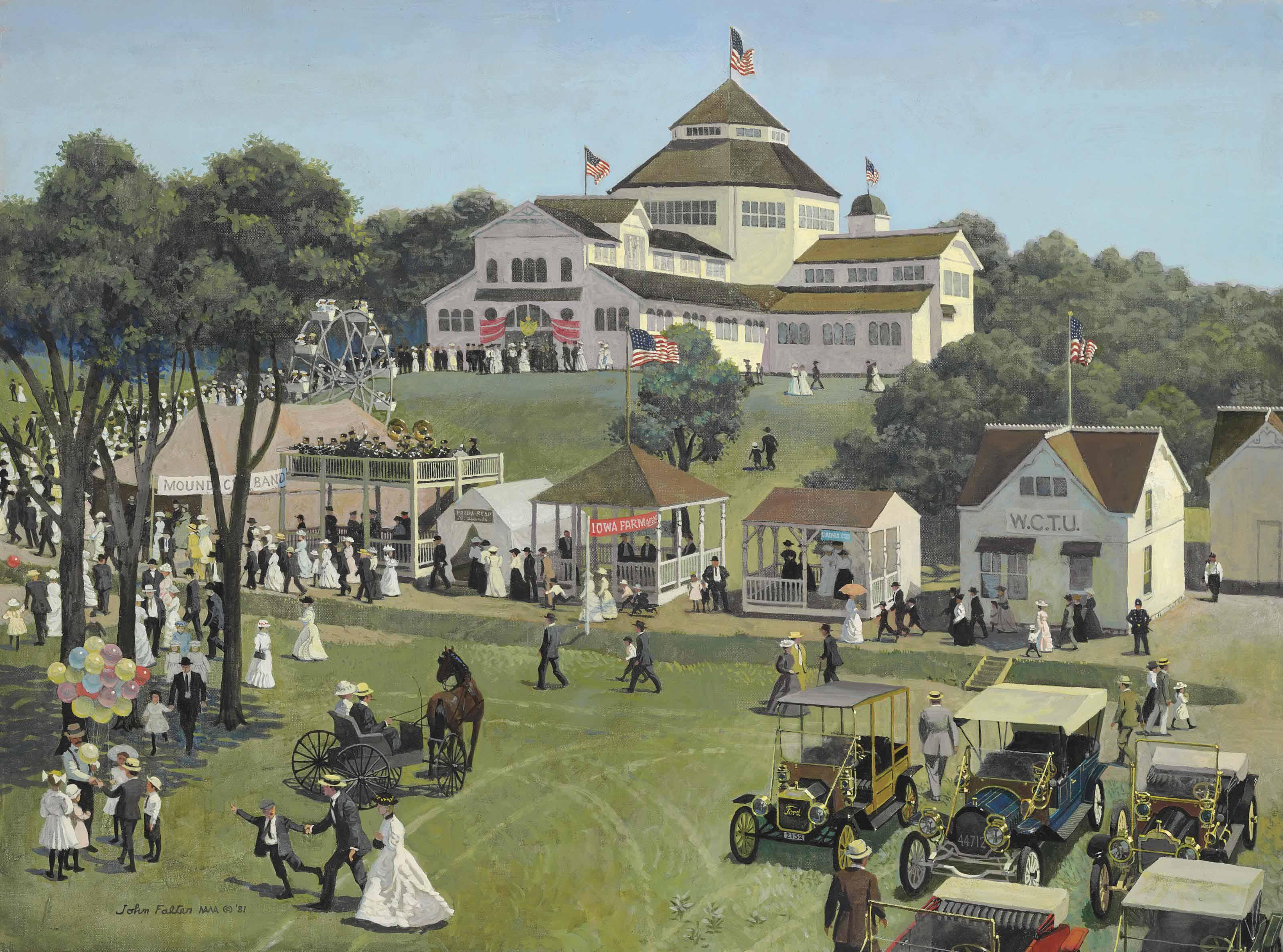 John Philip Falter - An Early State Fair