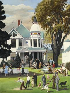 John Philip Falter - Sunday Picnic, Troy, Kansas