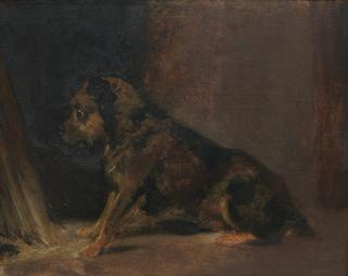 John Phillip RA HRSA - Poised - A Terrier