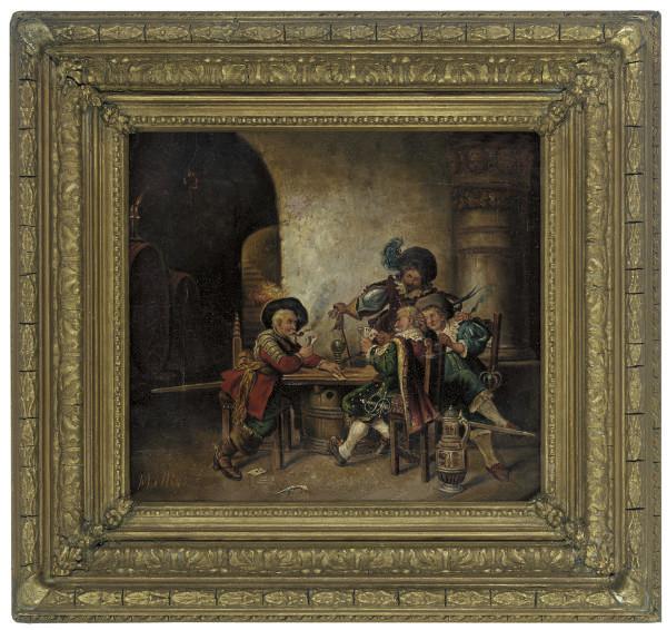 John Phillips, R.A. - The winning hand