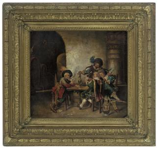 John Phillips, R.A. - The winning hand