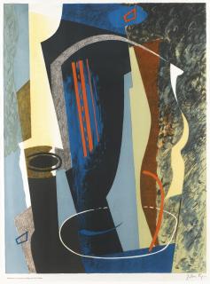 John Piper C.H. - Abstract Composition (Levinson 7)