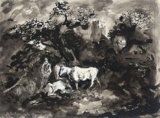 John Piper, C.H. - After Gainsborough