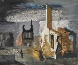 John Piper C.H. - Byland Abbey