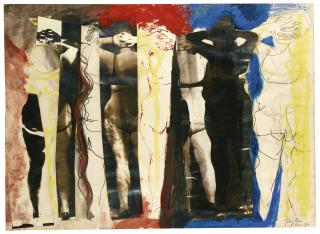John Piper, C.H. - Composition With Nudes