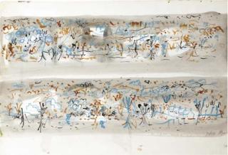 John Piper, C.H. - Double Welsh landscape