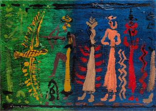John Piper C.H. - Figures from a Cretan Seal