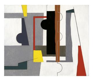 John Piper, C.H. - Forms on a White Ground