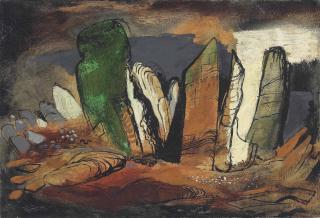 John Piper, C.H. - Glyders Rocks