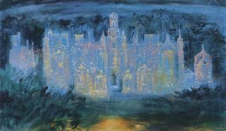 John Piper, C.H. - Harlaxton Manor, Lincolnshire