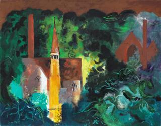 John Piper C.H. - Jackfield by Ironbridge, Shropshire