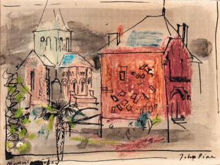John Piper, C.H. - Mareuil sur Lay I