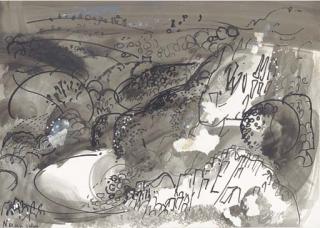 John Piper, C.H. - Nevern Valley, Wales