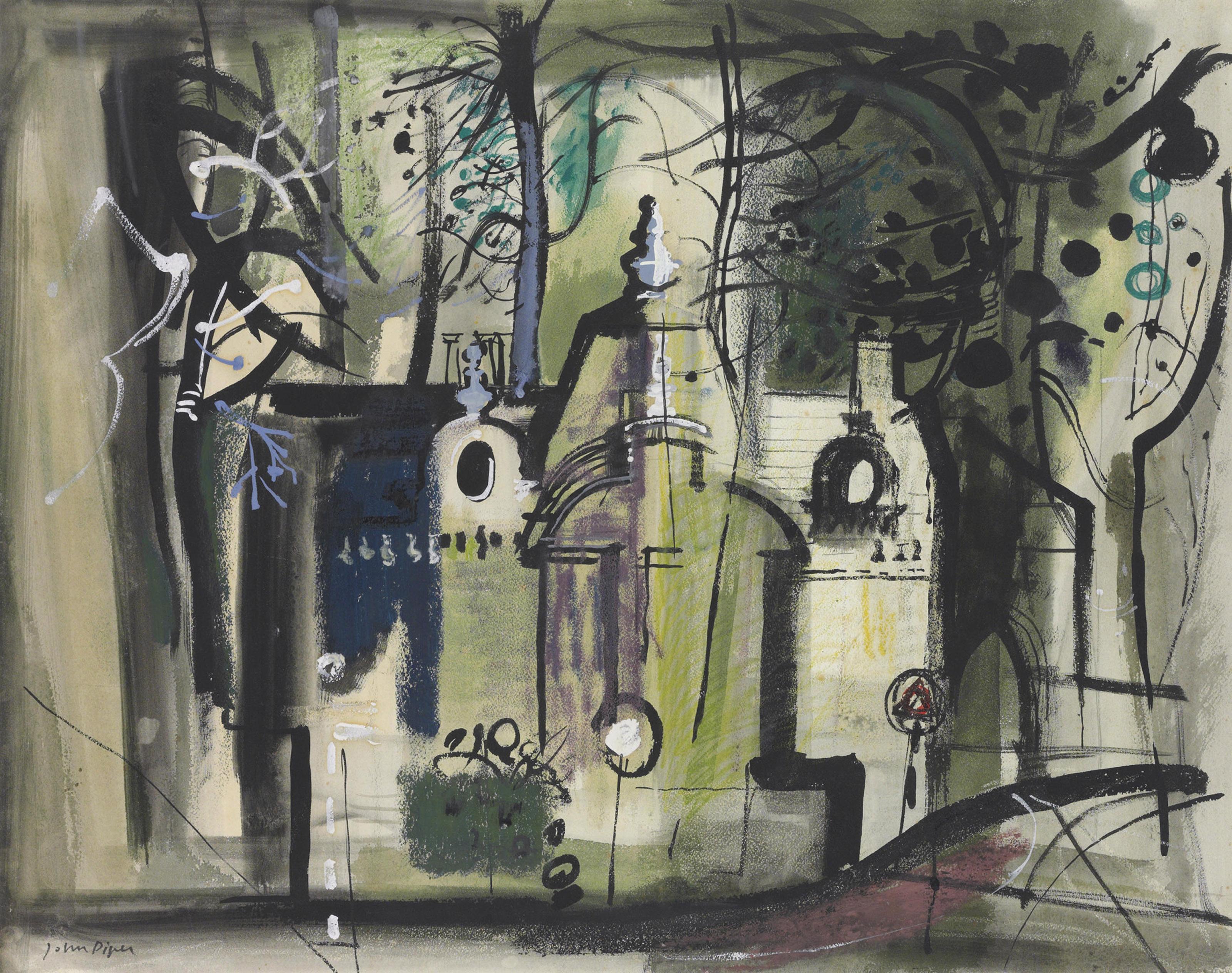 John Piper, C.H. - Niton, Isle of Wight