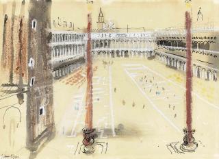 John Piper, C.H. - Piazza San Marco, Venice