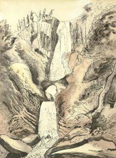 John Piper, C.H. - Pistyll Rhaidr