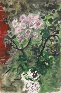 John Piper C.H. - Still Life Of Flowers In A Jug