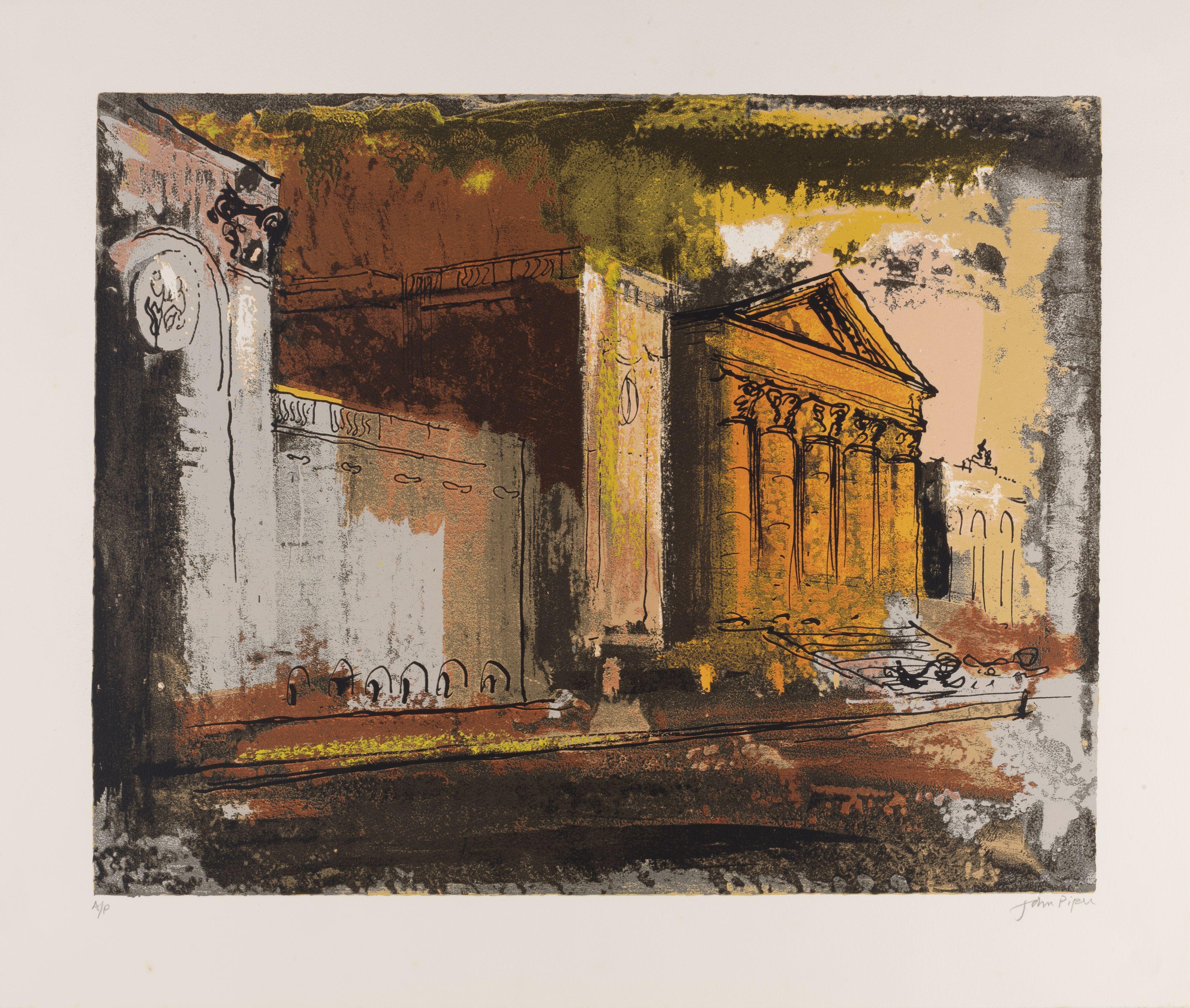 John Piper C.H. - Stowe, South of the House