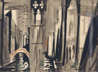 John Piper, C.H. - Study For \'Death In Venice\'