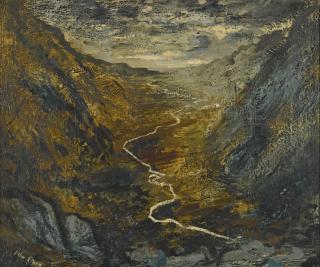 John Piper C.H. - The River Ogwen