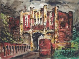 John Piper, C.H. - Thornton Abbey Gateway