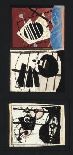 John Piper, C.H. - Three Sketches For Construction
