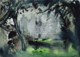 John Piper, C.H. - Tolquhon Castle