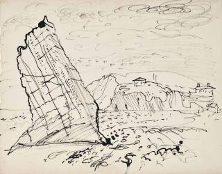 John Piper, C.H. - Two Studies Of Freshwater Bay, Isle Of Wight (One Illustrated)
