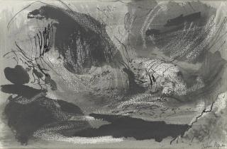 John Piper, C.H. - Welsh mountain landscape