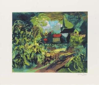 John Piper - Boissy-en-Dronais, from Hope and Optimism Portfolio (L. 433)