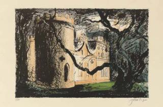 John Piper - Clytha Castle (Levinson 257)