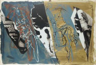 John Piper - Eye and Camera: Blue to Ochre (L. 260)