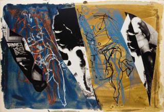 John Piper - Eye and Camera: Blue to Ochre (L. 260)