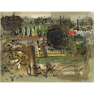 John Piper - French Village