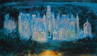John Piper - Harlaxton Manor, Lincolnshire