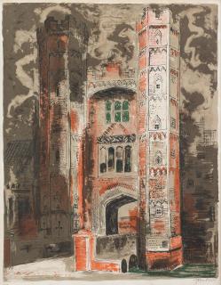 John Piper - Oxburgh Hall, Norfolk