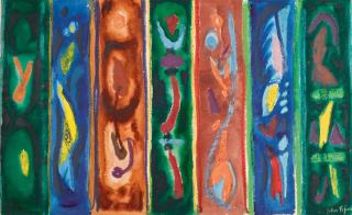 John Piper - Study for Chichester Tapestry