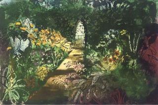 John Piper - Summer Garden, Fawley Bottom (L. 369)