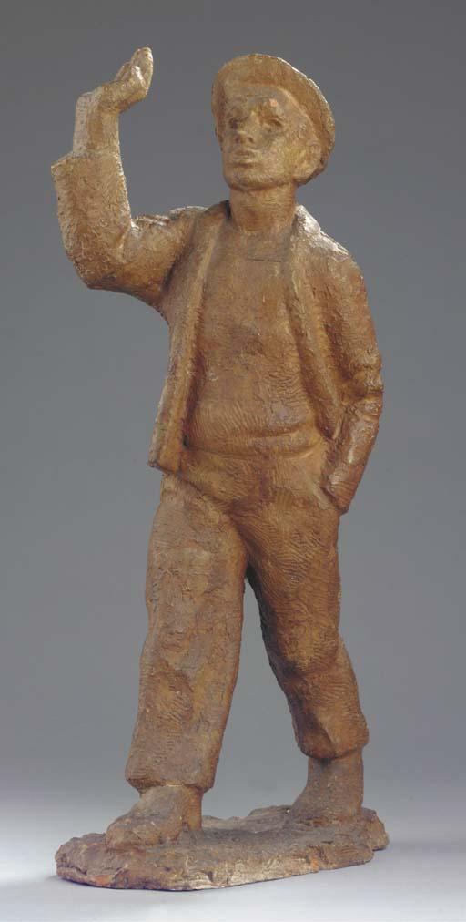 John Rädecker - Stakende Mijnwerker (Borinage)