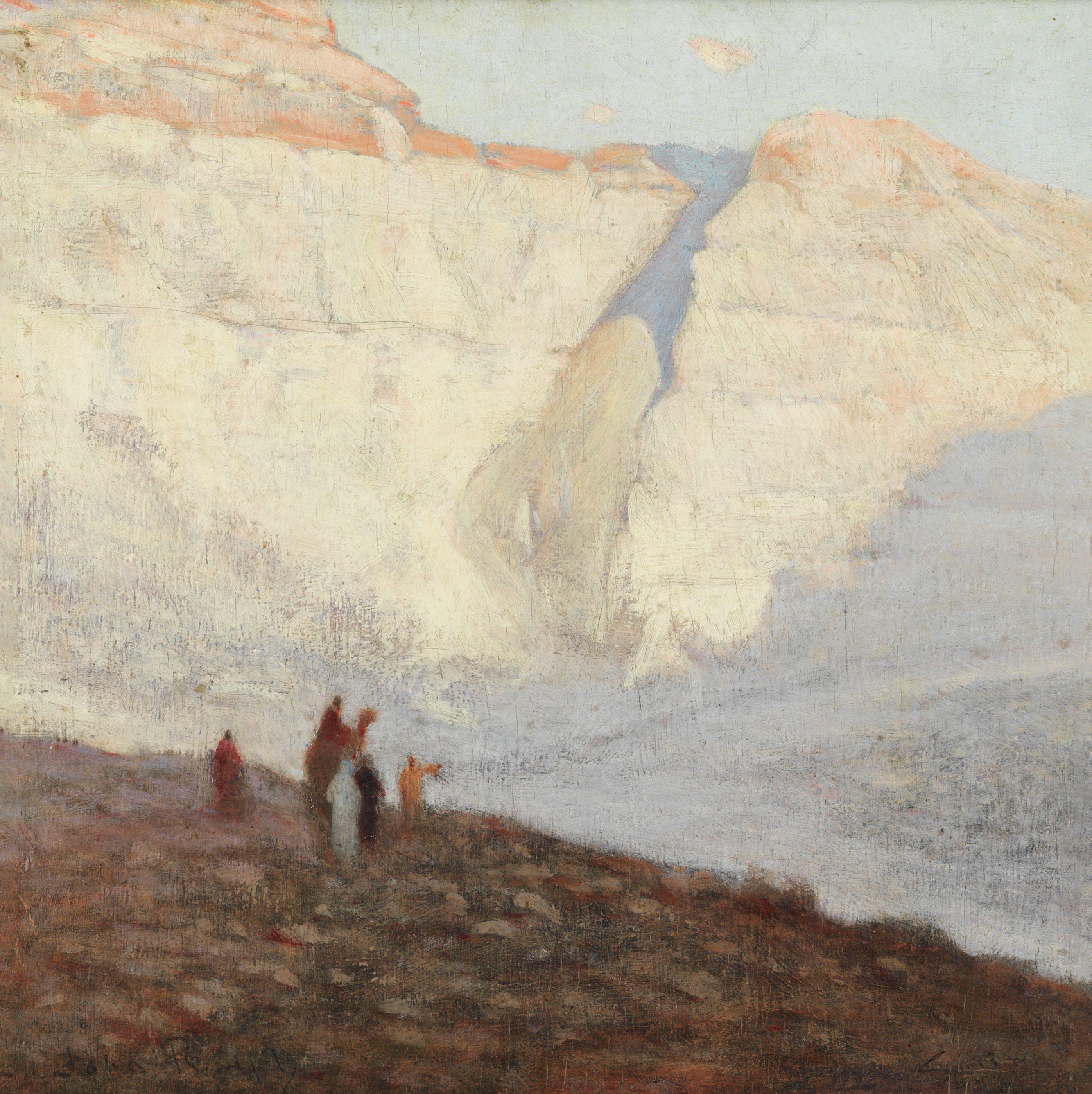 John Ralph - Figures in a desert landscape