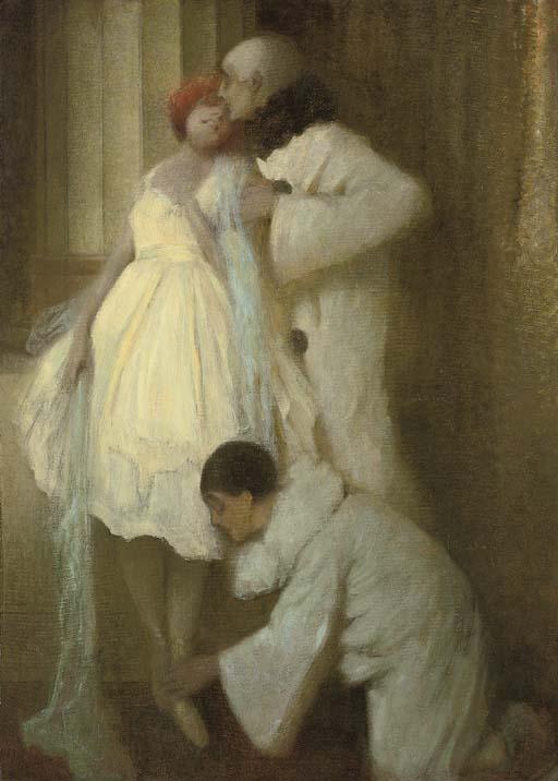 John Ralph - The ballet dancer and the pierrots