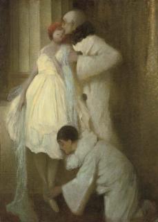 John Ralph - The ballet dancer and the pierrots