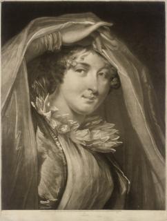John Raphael Smith - Clara, (Elizabeth Billington), from Heads of Actresses