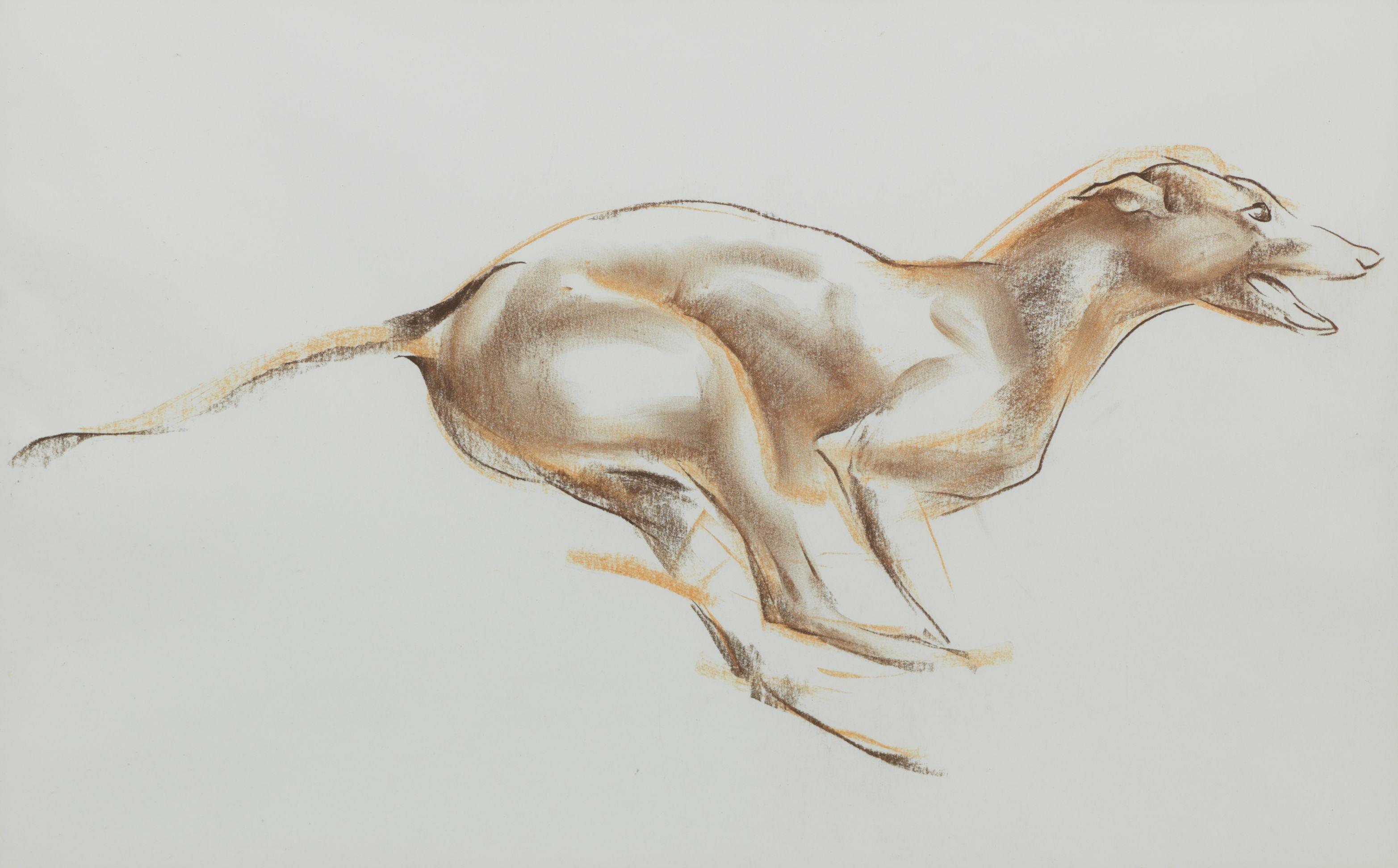 John Rattenbury Skeaping R.A. - The Greyhound