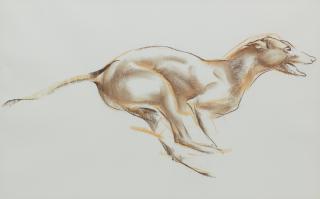 John Rattenbury Skeaping R.A. - The Greyhound