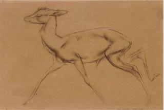 John Rattenbury Skeaping - A Running Deer